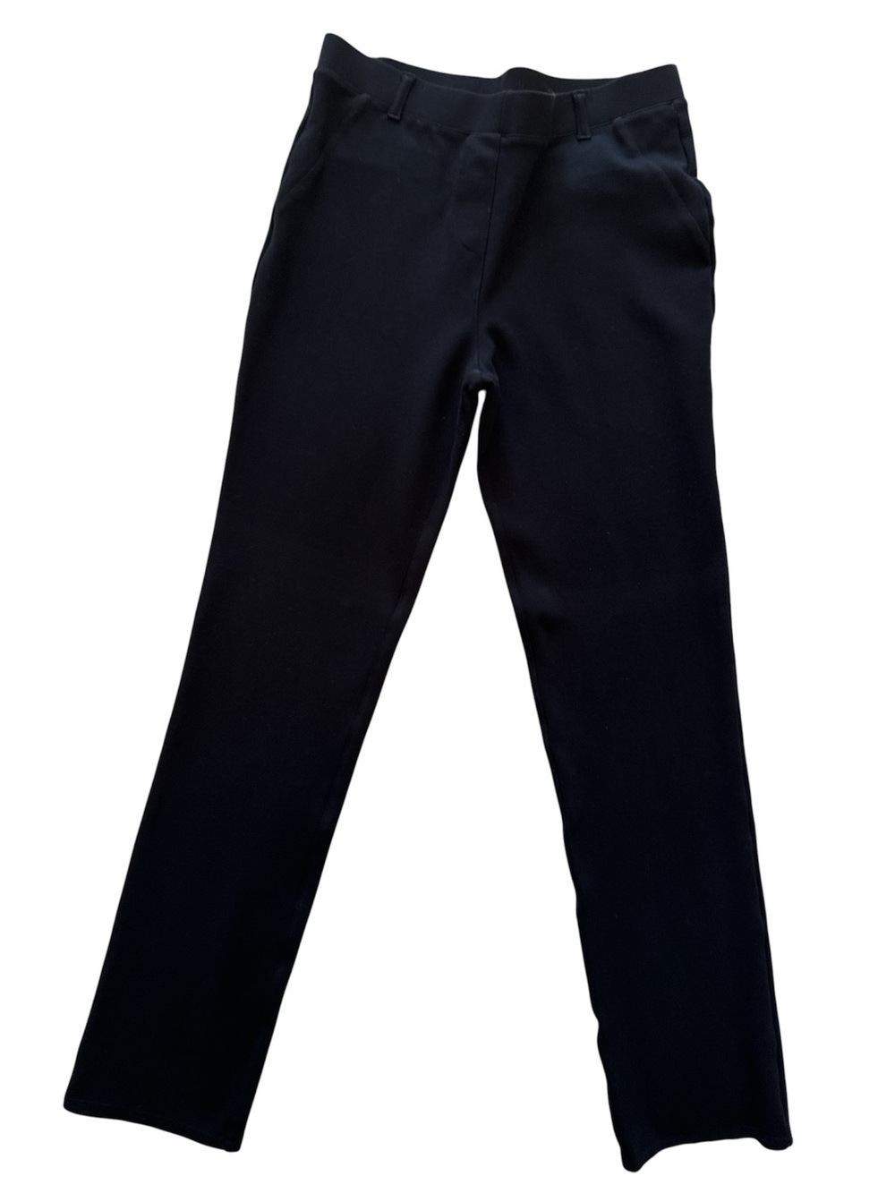 Quince Women’s  Black Stretch Straight Leg Dress Pants size M